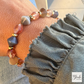 Bracelet Selma - Pierre de soleil & Agate