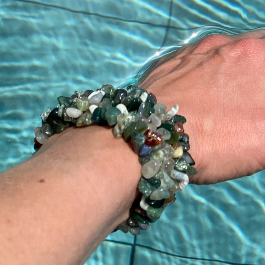 Bracelet Santorini - Agate Indienne